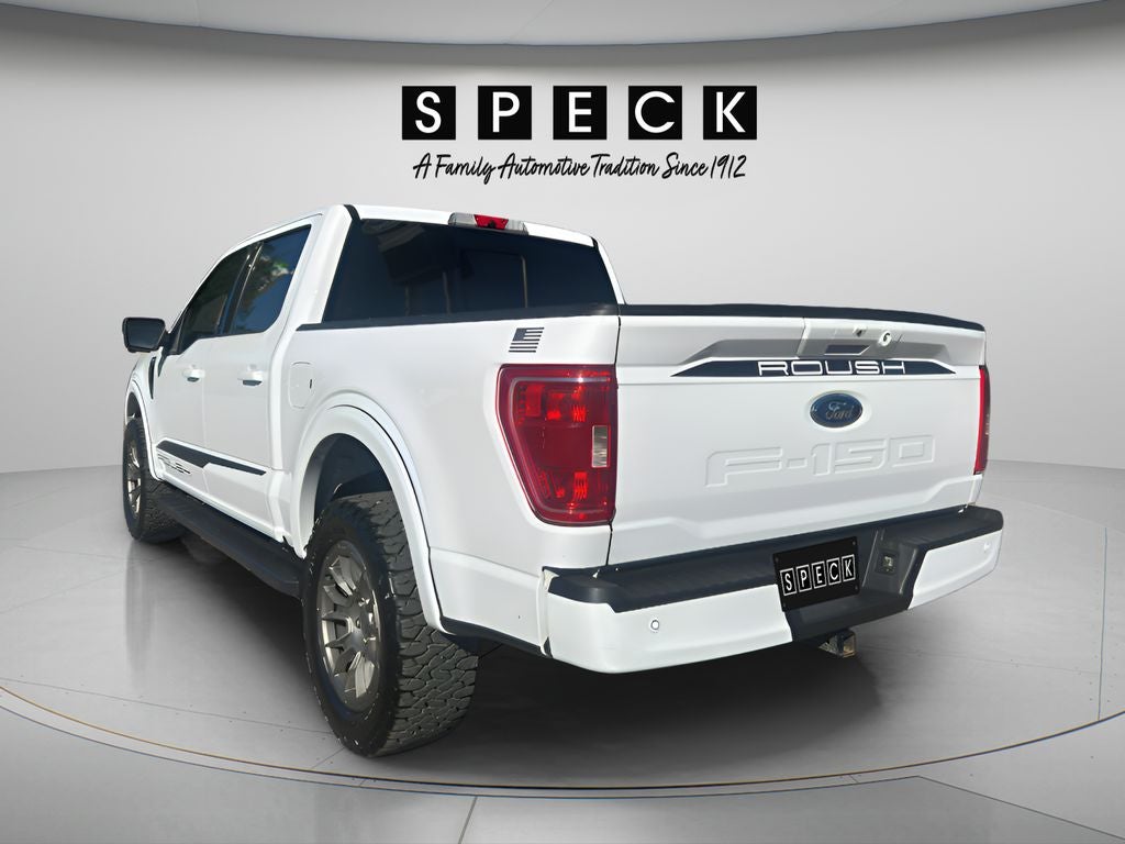 2021 Ford F-150 — rear three-quarter view