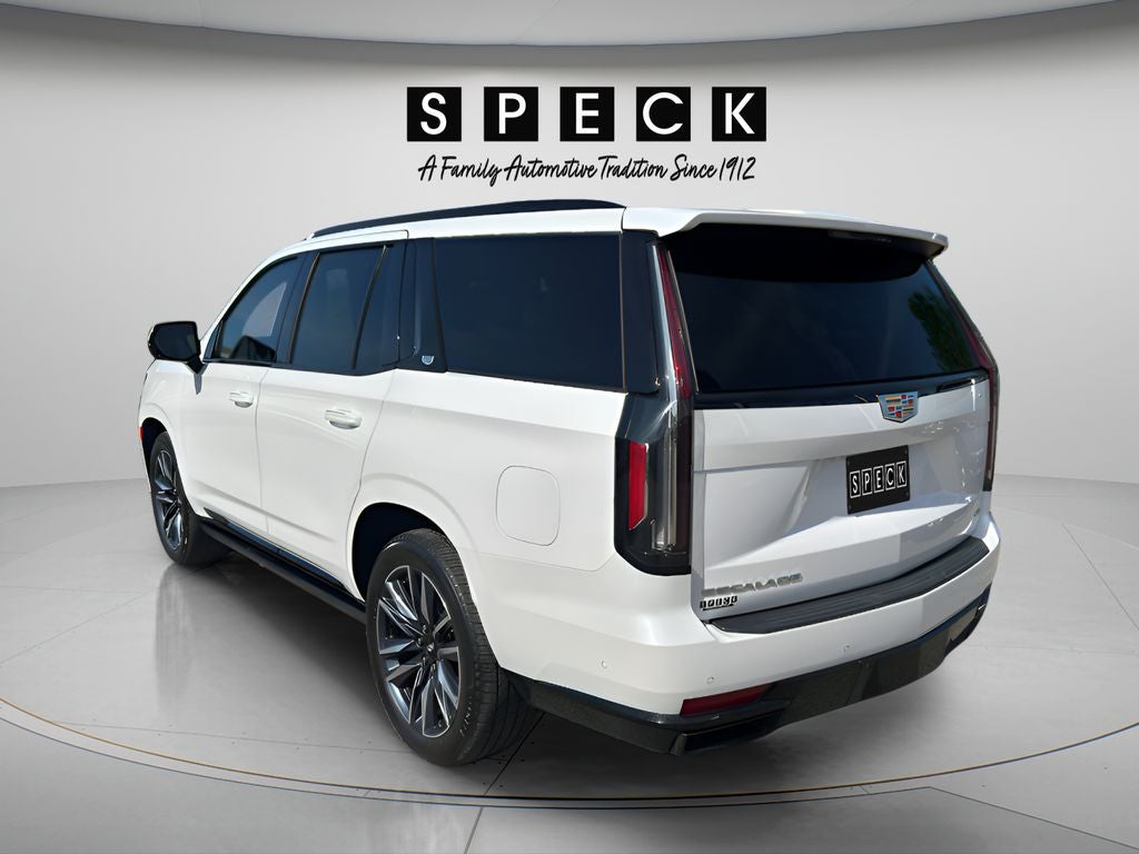 2023 Cadillac Escalade — rear three-quarter view