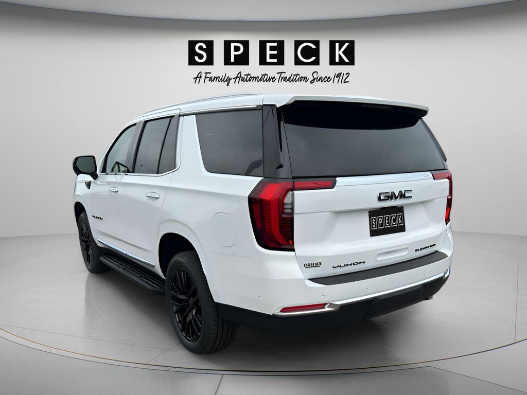 2026 GMC Yukon — rear three-quarter view