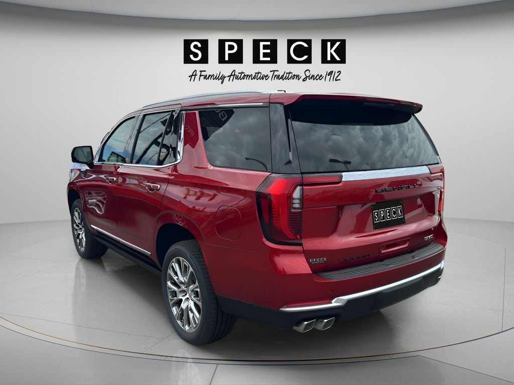 2026 GMC Yukon — rear three-quarter view