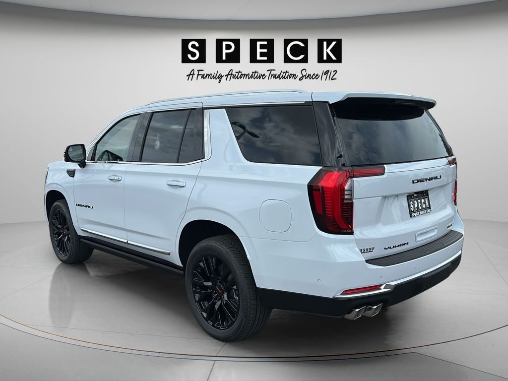 2026 GMC Yukon — rear three-quarter view