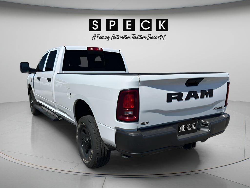 2025 RAM 3500 — rear three-quarter view