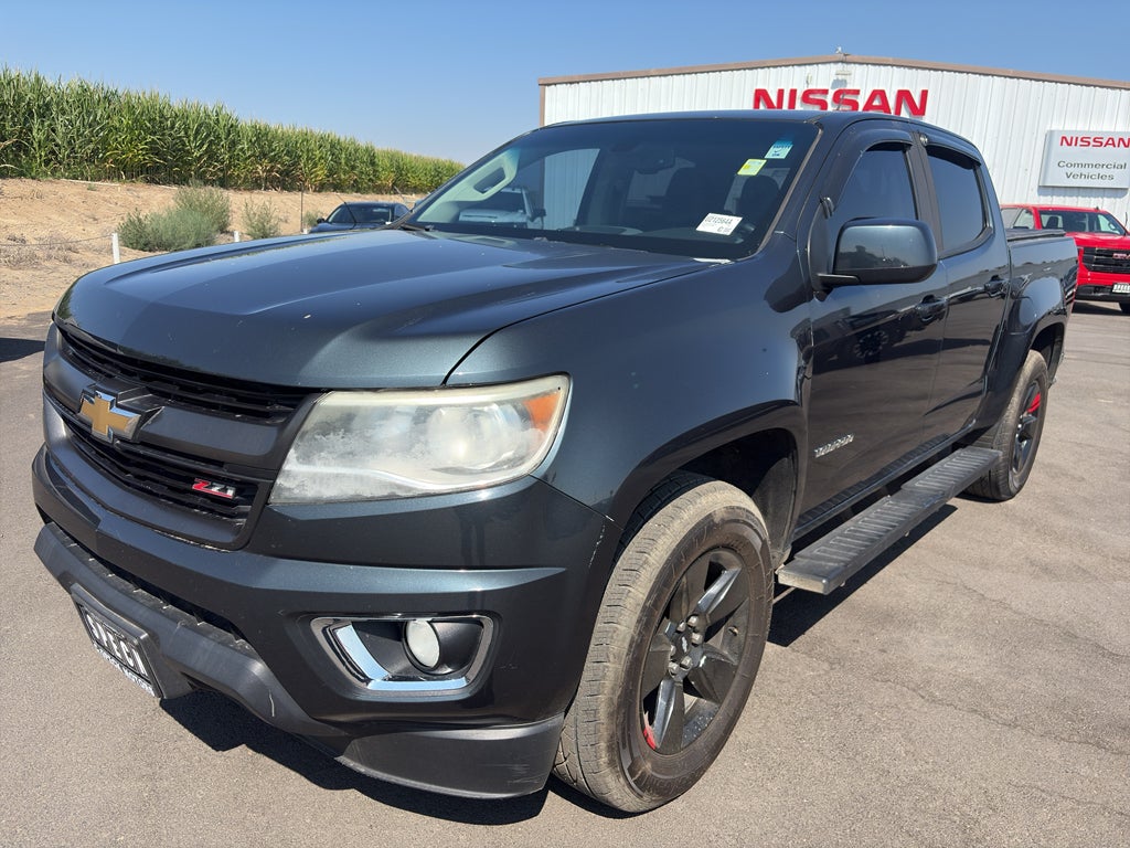 2017 Chevrolet Colorado Z71 in Graphite Metallic — front three-quarter view