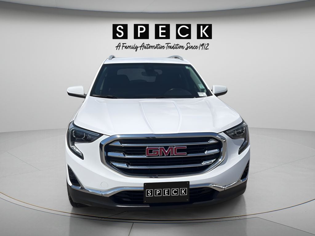 2020 GMC Terrain — rear three-quarter view