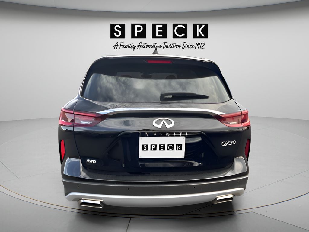 2024 INFINITI QX50 — interior view